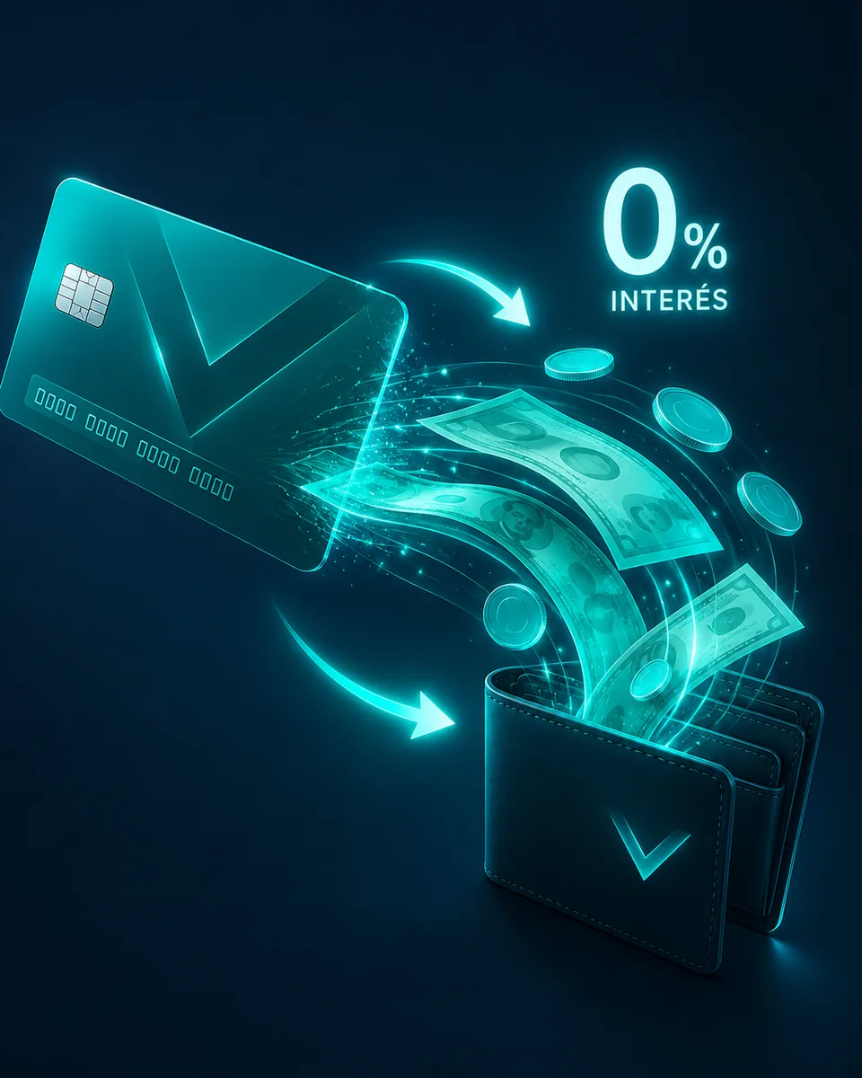 Convertir crédito en liquidez al 0% de interés